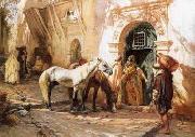 unknow artist, Arab or Arabic people and life. Orientalism oil paintings  330